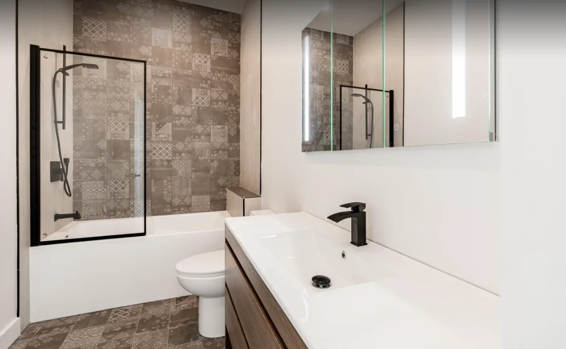 Salle de bain rénovée